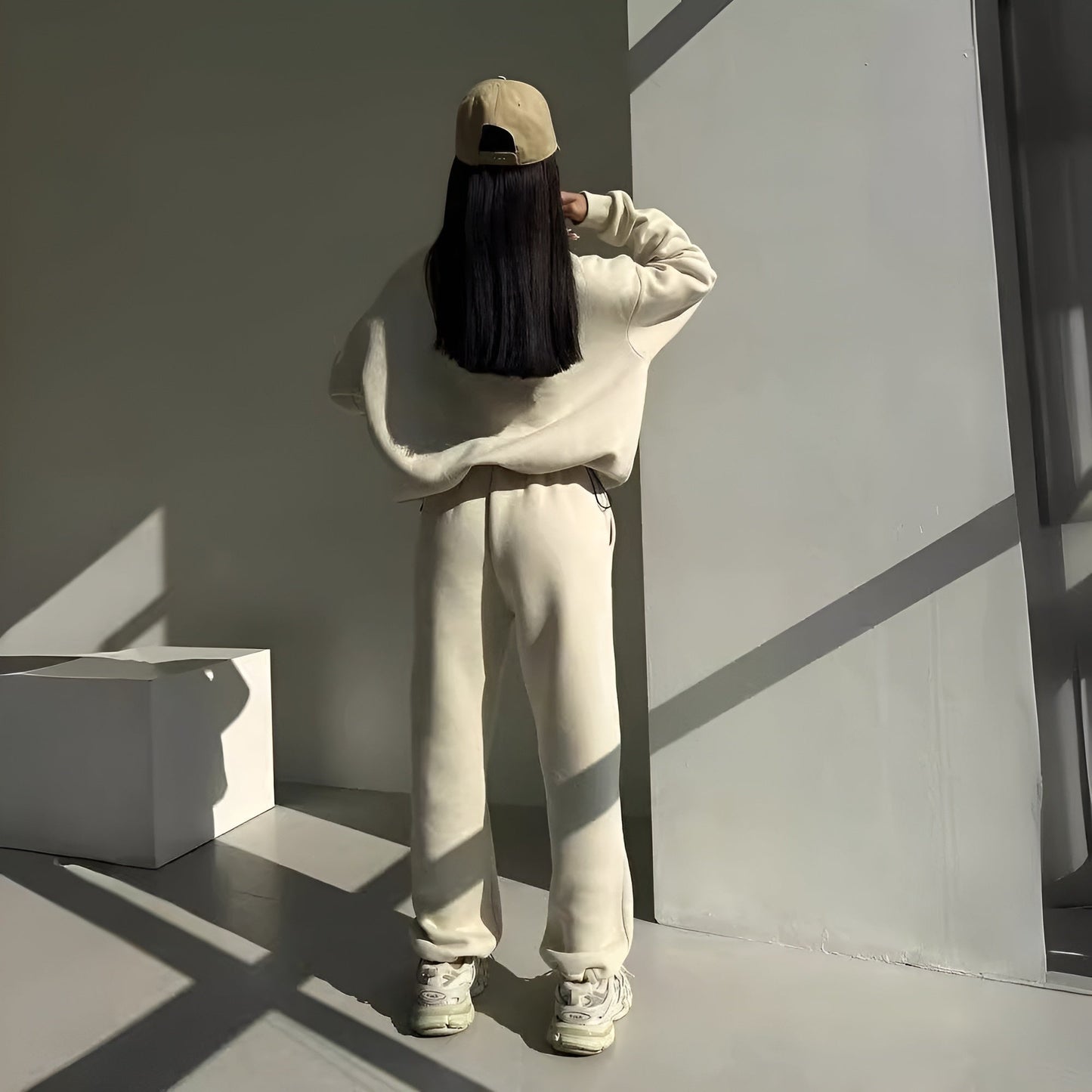 Relaxed ZAVANIA — Oversized Sweatshirt & Jogginghosen-Set