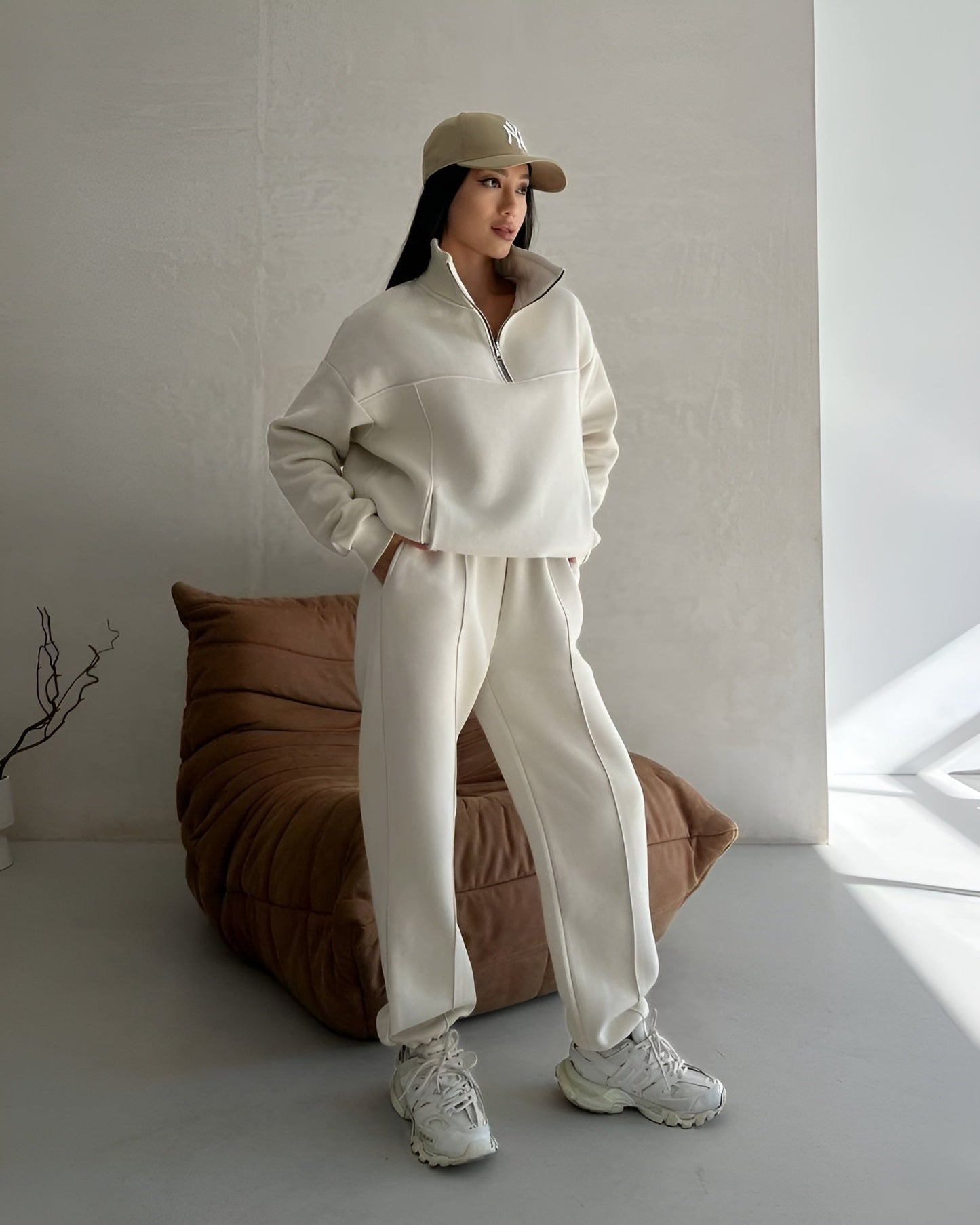 Relaxed ZAVANIA — Oversized Sweatshirt & Jogginghosen-Set