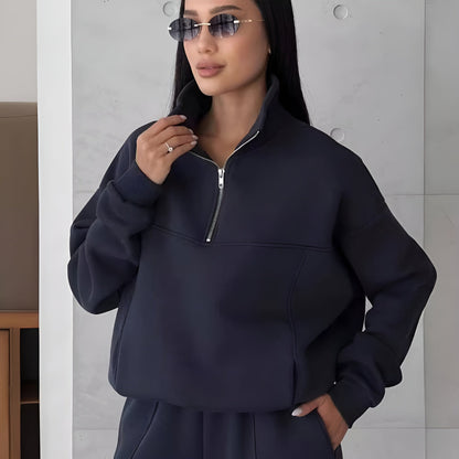 Relaxed ZAVANIA — Oversized Sweatshirt & Jogginghosen-Set