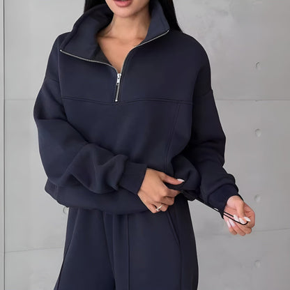 Relaxed ZAVANIA — Oversized Sweatshirt & Jogginghosen-Set